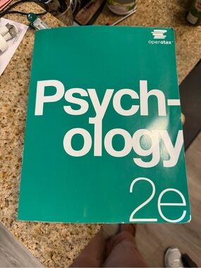OpenStax Psychology 2e Textbook - Teal Cover